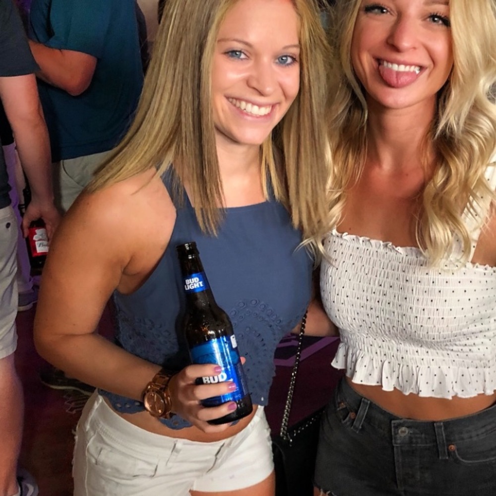 Blue Cropped Top